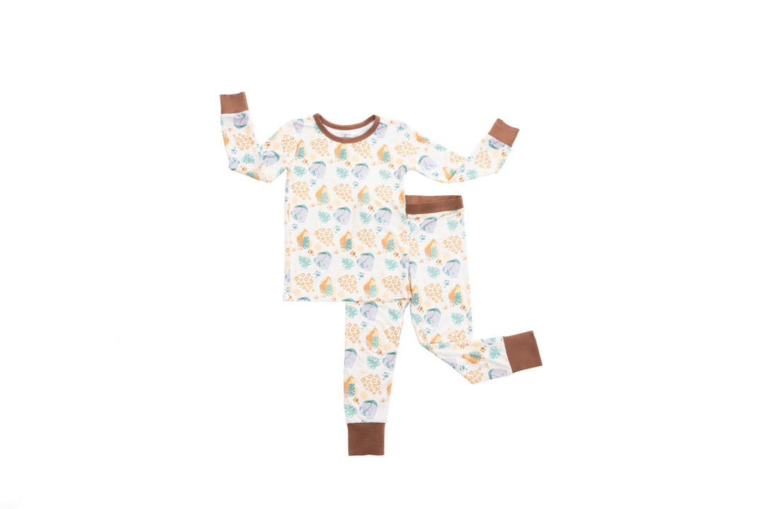 Safari Sunset Two Piece Pajamas