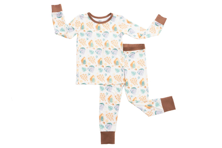 Safari Sunset Two Piece Pajamas